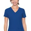 Med Couture Women's Refined V-Neck Solid Scrub Top -Silverts-shop 1 pe 8416 650