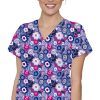 Med Couture Clearance Women's Vicky Urban Floral Print Top -Silverts-shop 1 pe 8564 printclearanceubf 650
