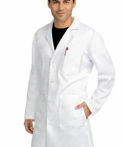 Med Couture Clearance Men's 38" Lab Coat