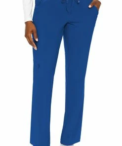 Med Couture Women's Transformer Knit Waistband Drawstring Scrub Pant