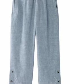 Silverts Clearance Women's Side Zip Capri Pant