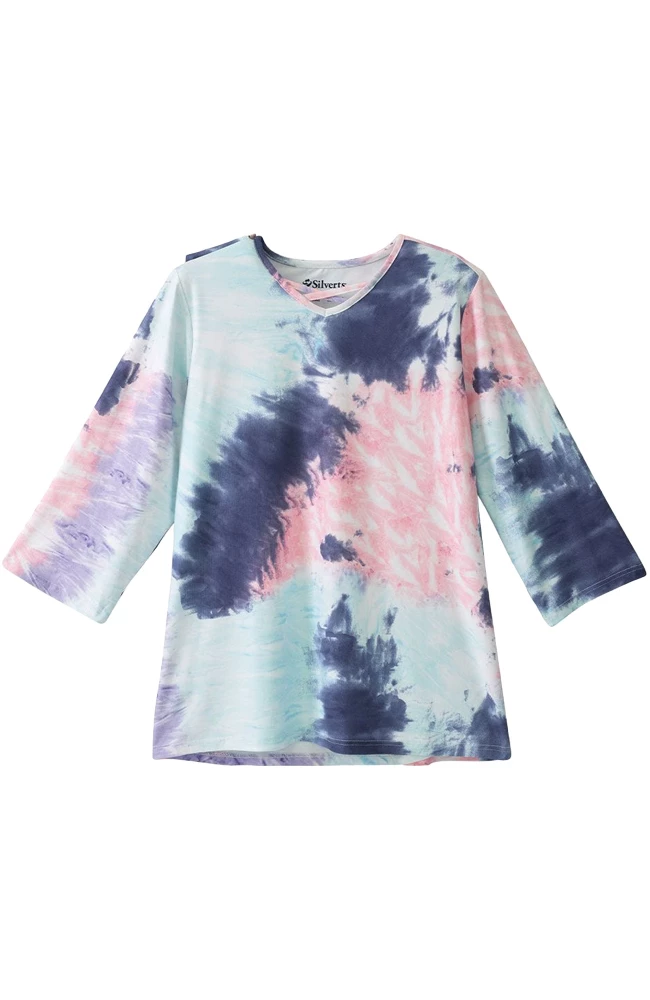 Silverts Clearance Women's Open Back Criss Cross Neckline Top