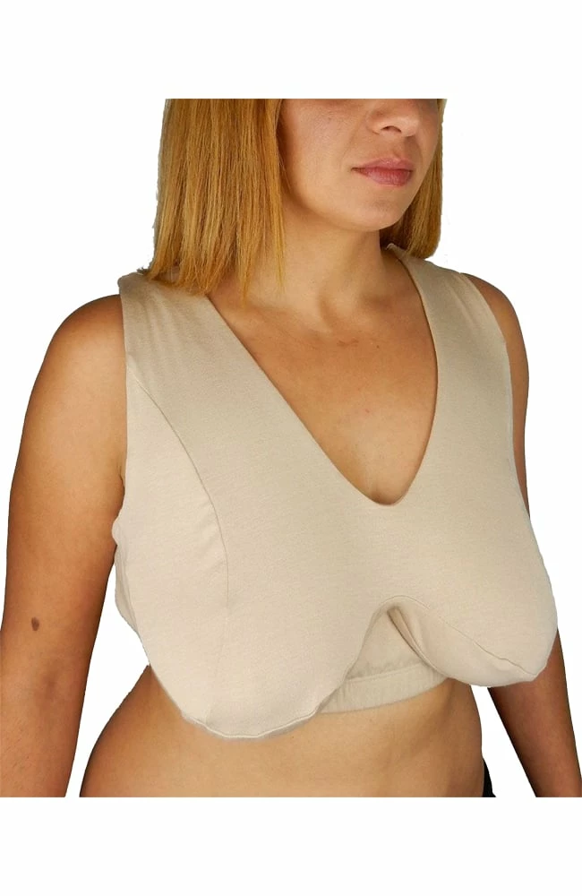 Silverts Clearance Women's BreastNest Wire Free Sleep & Lounge Bra (DDD-HH)