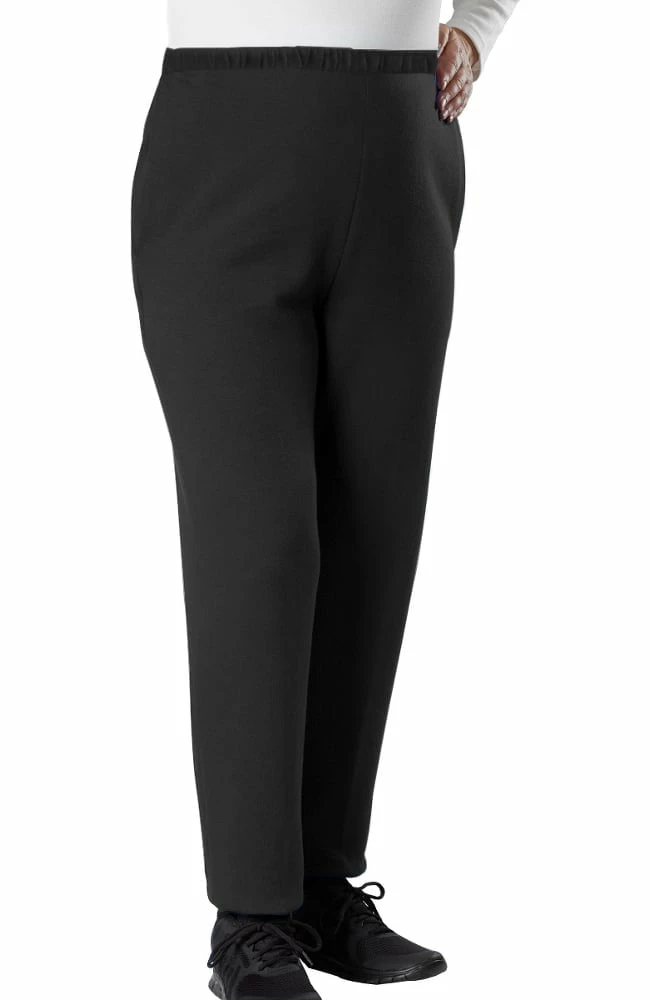 Silverts Clearance Women's Open Back Fleece Solid Pant