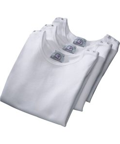 Silverts Clearance Women's Open Back Solid Undershirt 3 Pack
