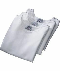 Silverts Clearance Women's Open Back Solid Undershirt 3 Pack