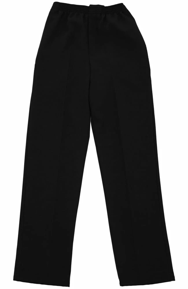 Silverts Clearance Men's Open Back Gabardine Solid Pant