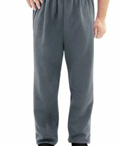 Silverts Clearance Men's Open Back Fleece Wheelchair Pant