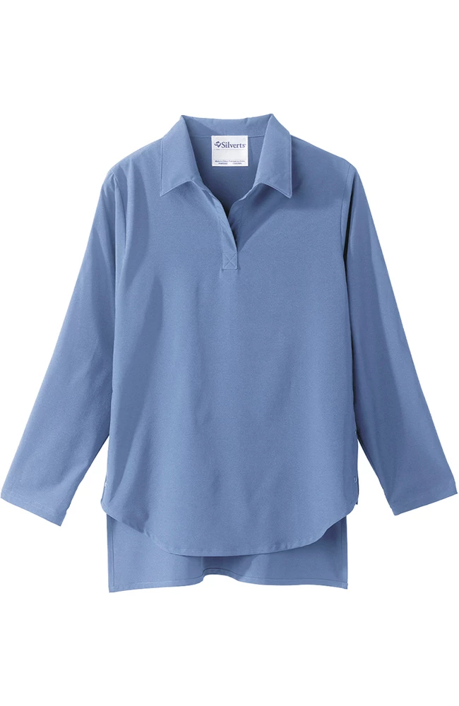 Silverts Clearance Women's Post-Surgery Side Snap Recovery Blouse