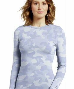 White Cross Clearance Women's Camo Sky Print Underscrub