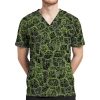 White Cross Clearance Men's River Stone Green Print Scrub Top 1 White Cross Clearance Men's River Stone Green Print Scrub Top -Silverts-shop 1 wc 2263 printclearancersg 650