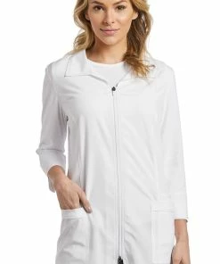 White Cross Women's Zip Front 32" Lab Coat