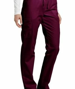 White Cross Women's Elastic Waistband Cargo Scrub Pant
