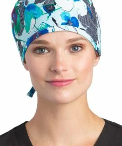 White Cross Women's Dreams Of Glory Print Scrub Hat