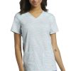White Cross Clearance Women's Fast Track Print Scrub Top -Silverts-shop 1 wc 795 printclearancefst 650