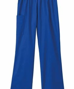 White Swan Clearance Women's Elastic Waist Cargo Scrub Pant