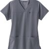 Jockey Scrubs Clearance Women's 6 Pocket Solid Scrub Top -Silverts-shop 1 wh 2299 clearance 650