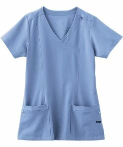 Jockey Scrubs Clearance Women's Mock Wrap Scrub Top