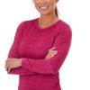 Jockey Scrubs Clearance Women's Long Sleeve Dry Comfort Solid Underscrub T-Shirt -Silverts-shop 1 wh 2408 clearance 650