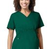WonderWORK Women's Maternity Solid Scrub Top 2 WonderWORK Women's Maternity Solid Scrub Top -Silverts-shop 1 wk 145 650