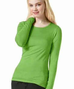 WonderWink Clearance Women's Silky Long Sleeve Underscrub