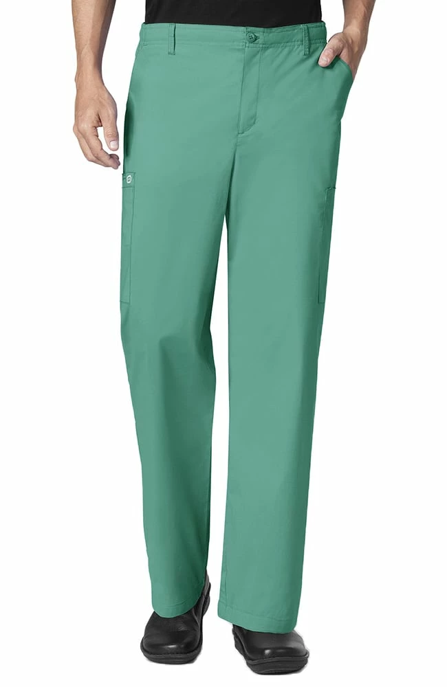 WonderWORK Clearance Men's Zip Fly Cargo Scrub Pant