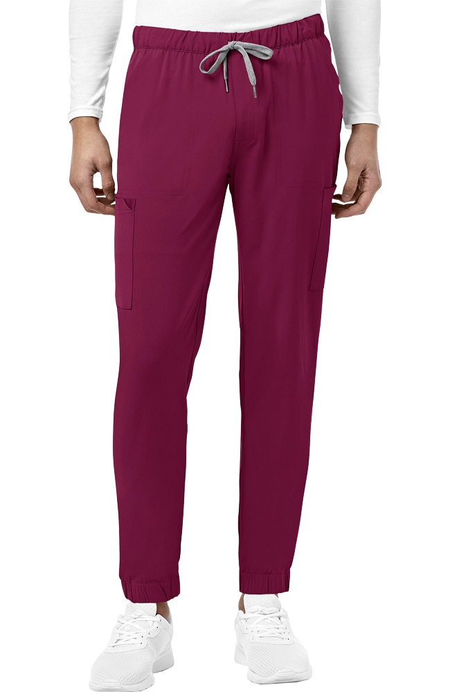 Men's Elastic Waist Jogger Scrub Pant WonderWink Men's Elastic Waist Jogger Scrub Pant -Silverts-shop 1 wk 5034 650