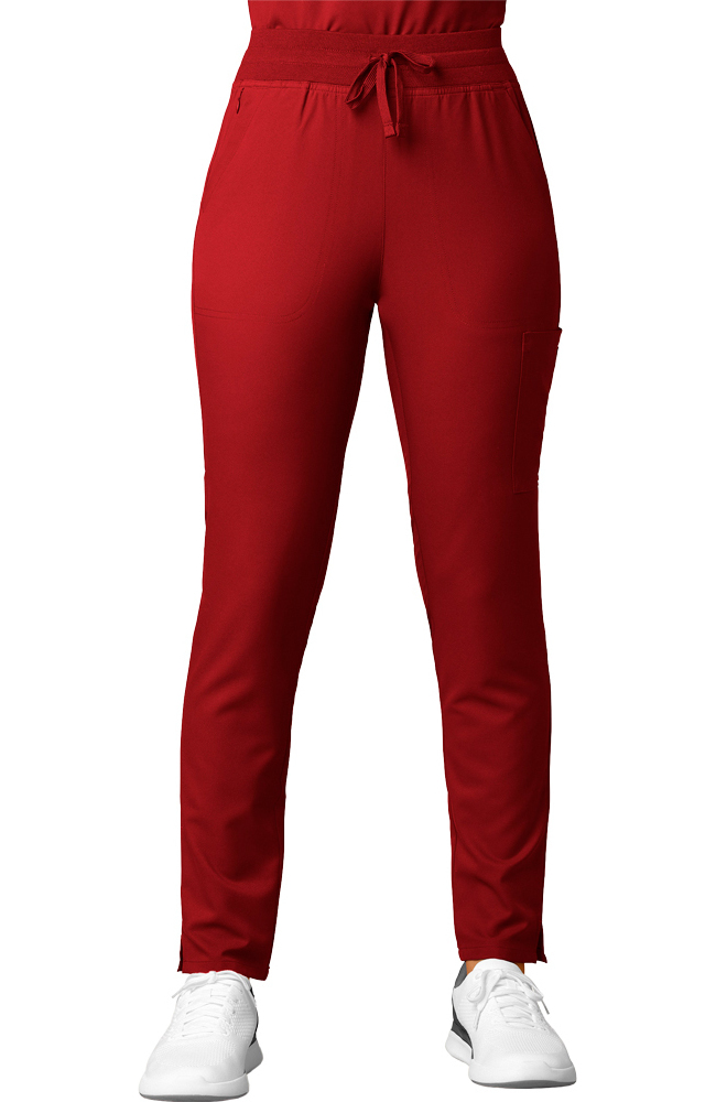 WonderWink Women's Cargo Straight Slim Leg Scrub Pant 3 WonderWink Women's Cargo Straight Slim Leg Scrub Pant