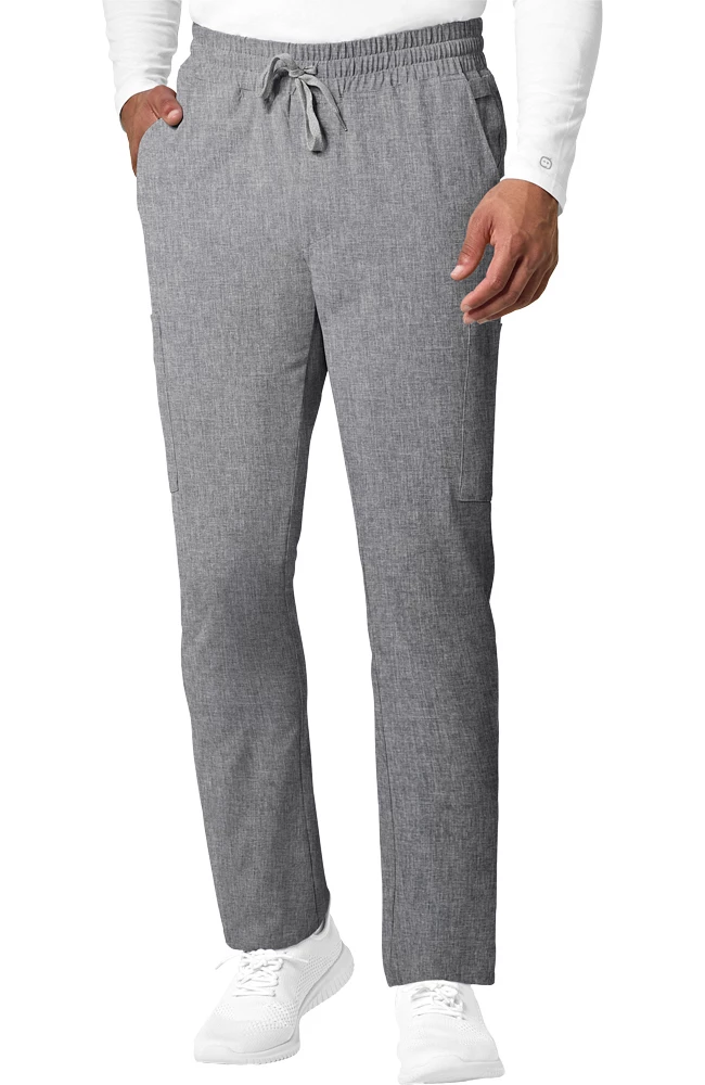 WonderWink Men's Straight Slim Scrub Pant