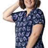 WonderWink Clearance Women's Enchanted Elephants Print Scrub Top 1 WonderWink Clearance Women's Enchanted Elephants Print Scrub Top -Silverts-shop 1 wk 6257 printclearanceene 650