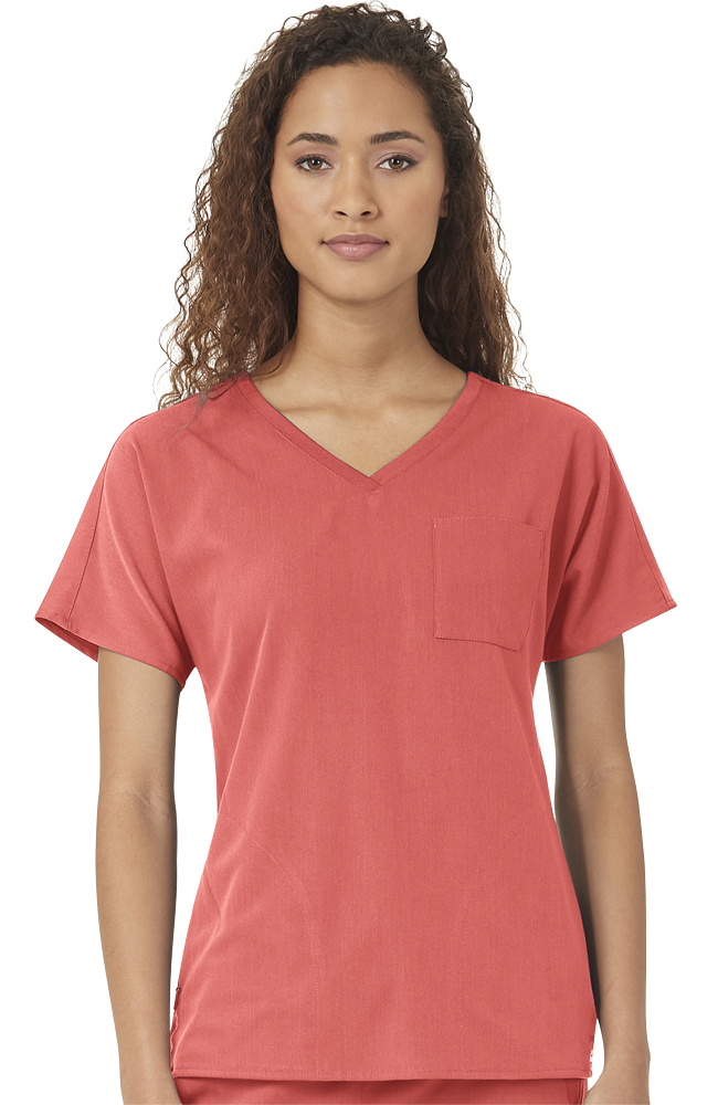 Clearance Women's Dolman Solid Scrub Top WonderWink Clearance Women's Dolman Solid Scrub Top -Silverts-shop 1 wk 6329 clearance 650