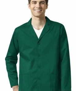 WonderWORK Clearance Men's Notch Lapel Solid Scrub Blazer Jacket