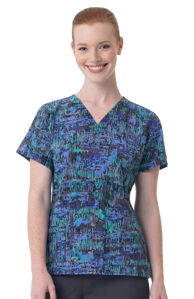 Clearance Women's Interwoven Print Scrub Top Carhartt Clearance Women's Interwoven Print Scrub Top -Silverts-shop 1 wk c12114 printclearanceitw 650