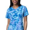 Carhartt Clearance Women's Marvel Love Print Scrub Top 1 Carhartt Clearance Women's Marvel Love Print Scrub Top -Silverts-shop 1 wk c12214 printclearancemvl 650