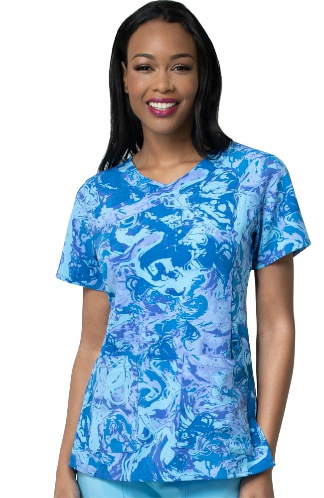 Carhartt Clearance Women's Marvel Love Print Scrub Top
