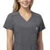 Carhartt Women's Peplum Solid Scrub Top