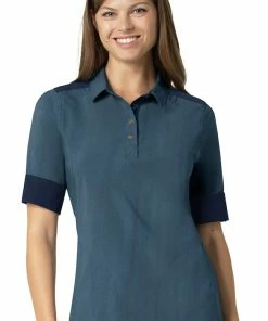 Carhartt Clearance Women's Convertible Sleeve Solid Scrub Top