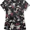 Carhartt Clearance Women's Tuck In Fall Foliage Print Scrub Top 2 Carhartt Clearance Women's Tuck In Fall Foliage Print Scrub Top -Silverts-shop 1 wk c13014 printclearanceffo 650