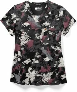 Carhartt Clearance Women's Tuck In Fall Foliage Print Scrub Top