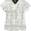 Carhartt Clearance Women's Tuck In Malt Geo Aztec Print Scrub Top 1 Carhartt Clearance Women's Tuck In Malt Geo Aztec Print Scrub Top -Silverts-shop 1 wk c13014 printclearancemga 650