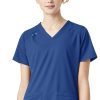Carhartt Clearance Women's Comfort V-Neck Utility Solid Scrub Top -Silverts-shop 1 wk c13106 clearance 650