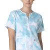 Carhartt Women's Notch Neck Watercolor Sea Print Scrub Top 1 Carhartt Women's Notch Neck Watercolor Sea Print Scrub Top -Silverts-shop 1 wk c13214 printwcl 650