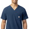 Carhartt Clearance Men's Raglan Solid Scrub Top 2 Carhartt Clearance Men's Raglan Solid Scrub Top -Silverts-shop 1 wk c16110 clearancenvh 650
