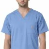 Carhartt Clearance Men's Slim Fit Pocket Solid Scrub Top