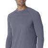Carhartt Men's Force Performance Long Sleeve T-Shirt -Silverts-shop 1 wk c32002 650
