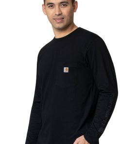 Carhartt Men's Crew Neck Pocket Graphic T-Shirt