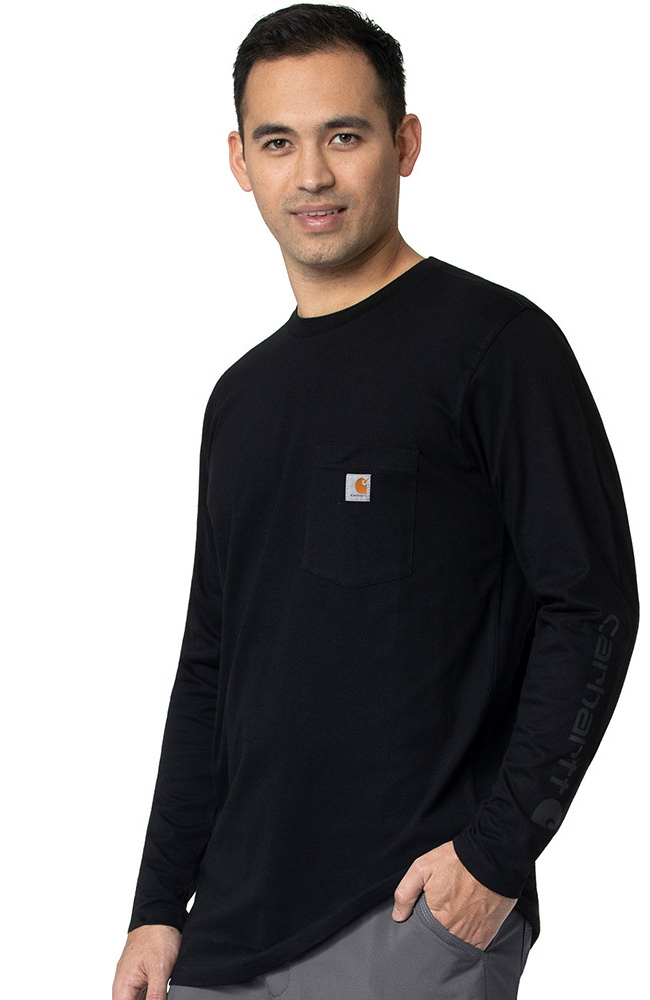 Men's Crew Neck Pocket Graphic T-Shirt Carhartt Men's Crew Neck Pocket Graphic T-Shirt -Silverts-shop 1 wk c37205 650