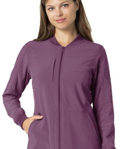 Carhartt Women's Zip Front Utility Solid Scrub Jacket