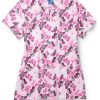 Zoe And Chloe Clearance Women's Notch Neck Soaring Strength Print Scrub Top 1 Zoe And Chloe Clearance Women's Notch Neck Soaring Strength Print Scrub Top -Silverts-shop 1 wk z16213 printclearancesrt 650