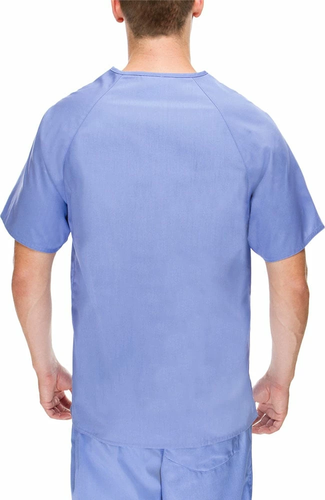 AllHeart Clearance Men's V-Neck Solid Scrub Top - Image 2